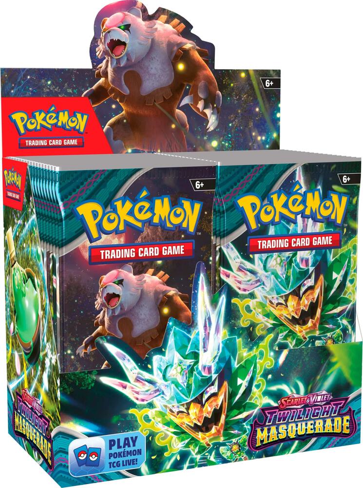Pokemon TCG Twilight Masquerade Booster Box (36 Packs)
