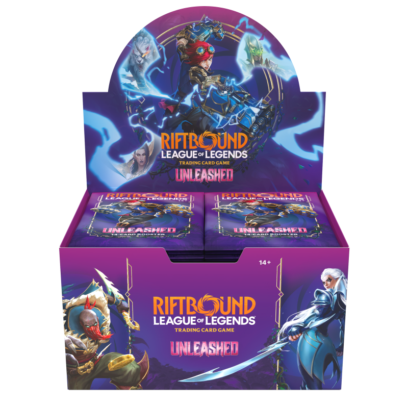 Riftbound: League of Legends TCG - Unleashed Booster Display (24 Boosters) - EN