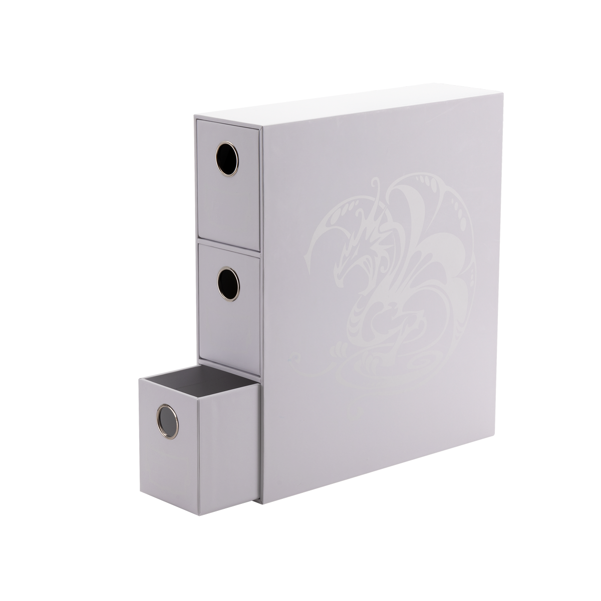 DS - Fortress Card Drawers: White