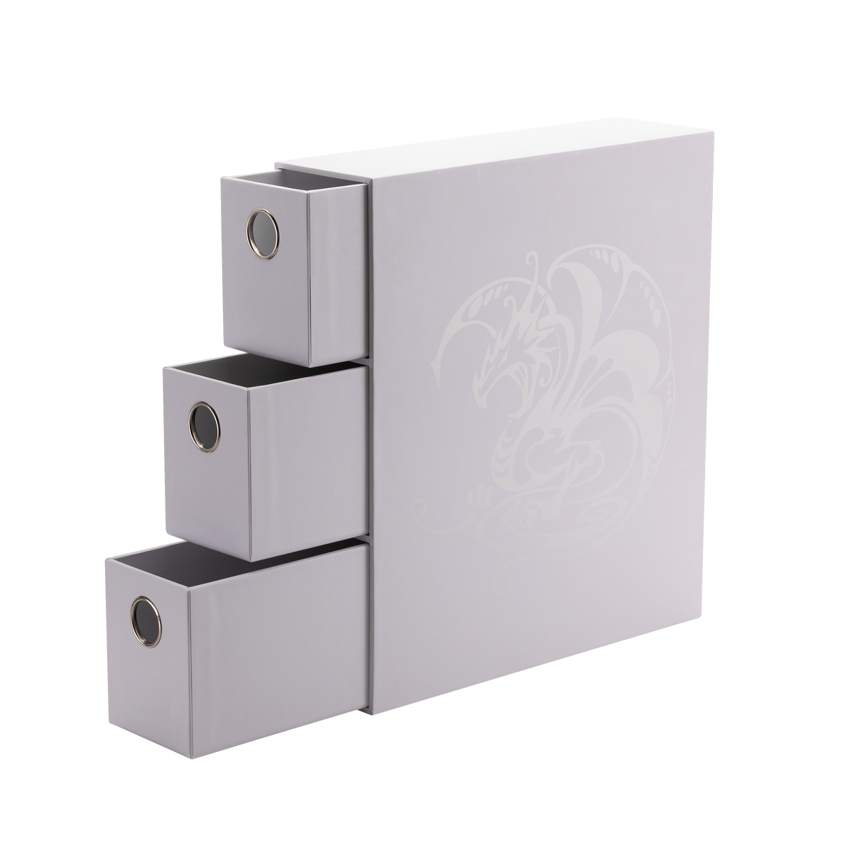 DS - Fortress Card Drawers: White