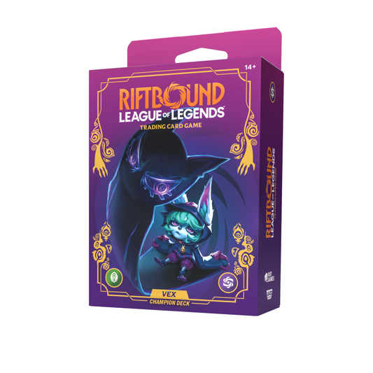 Riftbound: League of Legends TCG - Unleashed Champion Deck: Vex Display (4 Decks) - EN