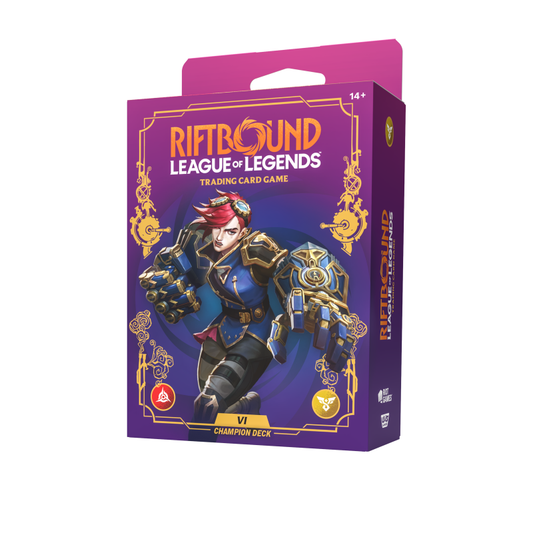 Riftbound: League of Legends TCG - Unleashed Champion Deck: Vi Display (4 Decks) - EN